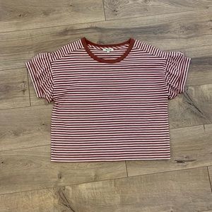 Madewell Ruffle Sleeve Tee